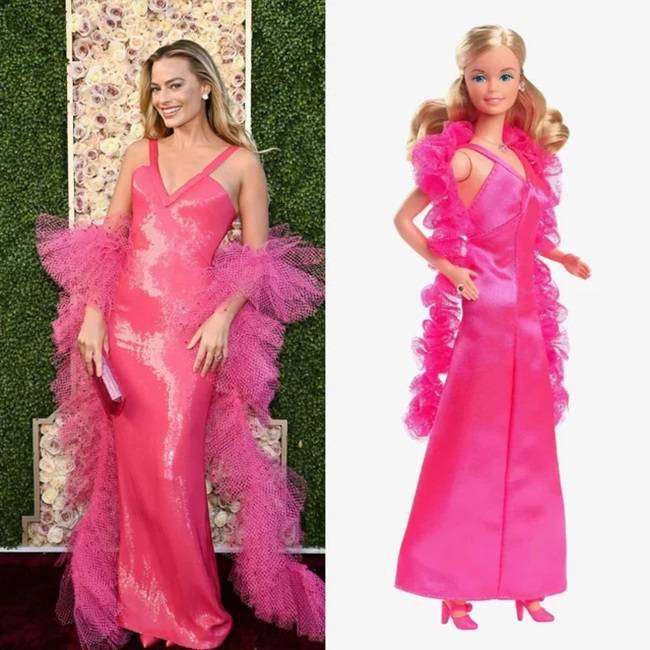 Margot Robbie Angelic Dress Inspiration